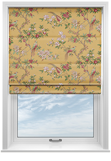 Orientalis, Saffron - Roman Blind